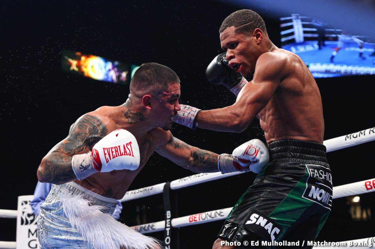 Image: Devin Haney frustrated, may move up to 140 if Kambosos fight doesn't happen