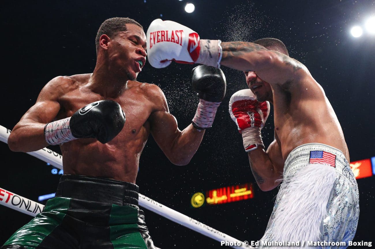 Devin Haney boxing photo and news image