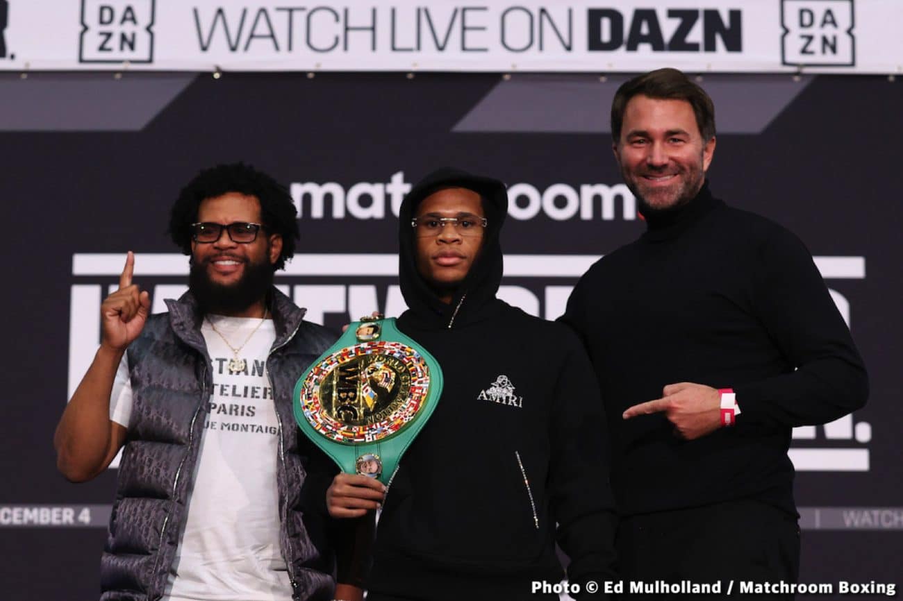 Image: Devin Haney close to getting George Kambosos fight says Eddie Hearn