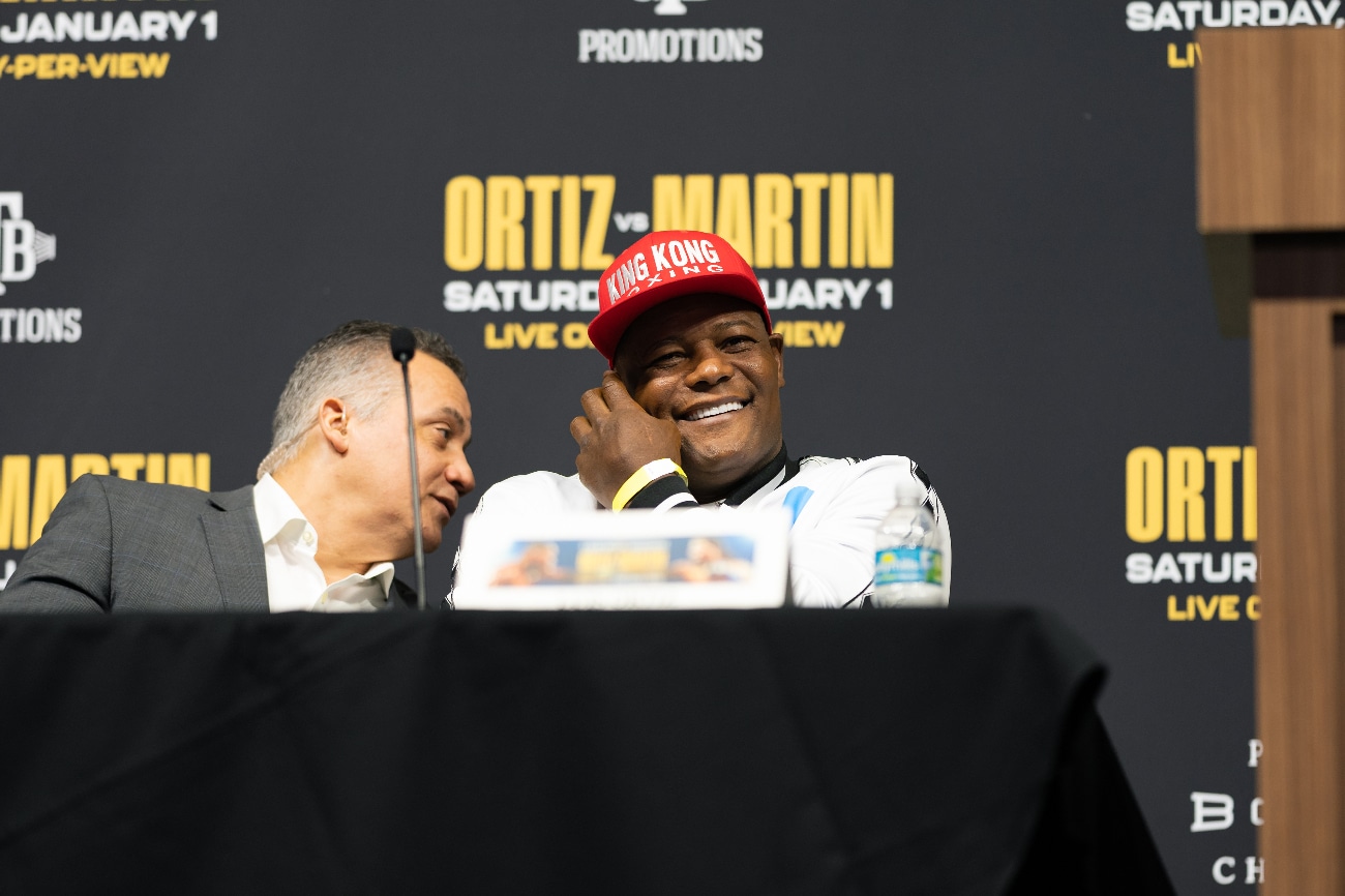 Image: Charles Martin predicting knockout of Luis Ortiz