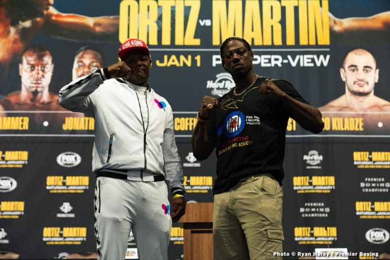Image: Charles Martin predicting knockout of Luis Ortiz