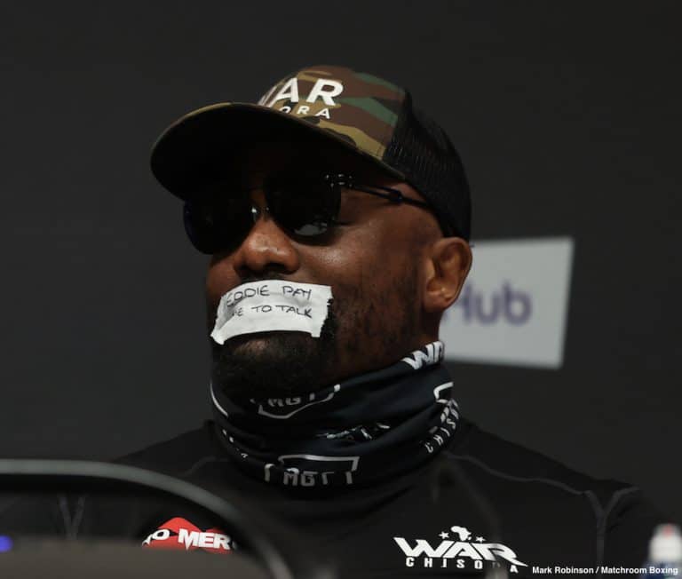 Image: Chisora to bring WAR to Parker on Saturday