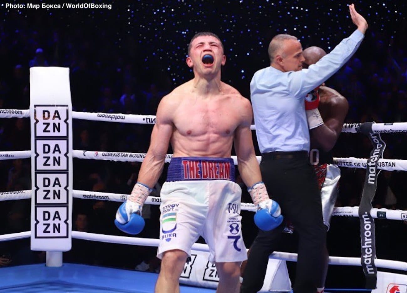 Image: Boxing Results: Israil “The Dream” Madrimov Stops Michel Soro After Much Controversy!