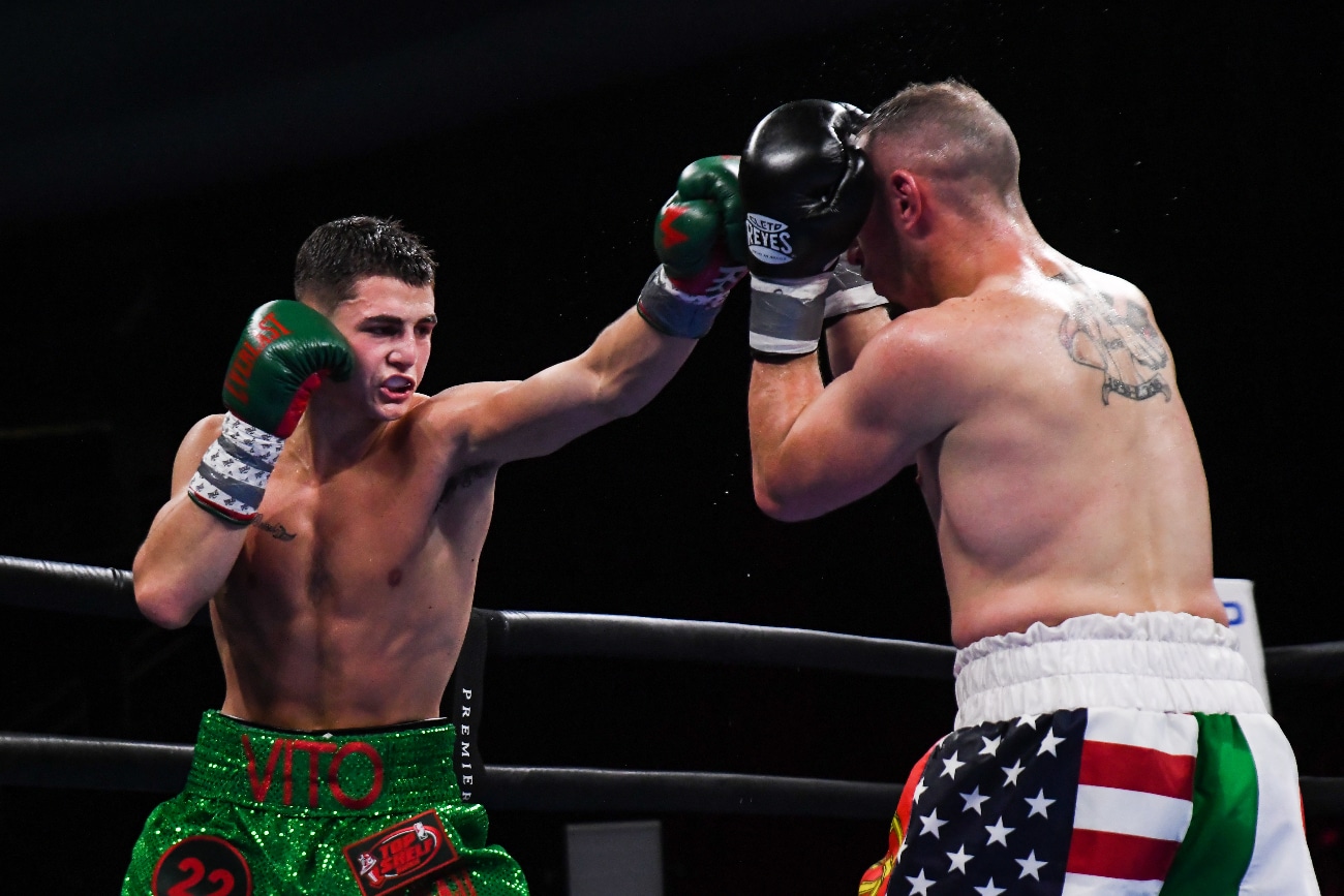 Image: Boxing Results: Vito “White Magic” Mielnicki, Jr. Stops Nicholas “Nice Nick” DeLomba!