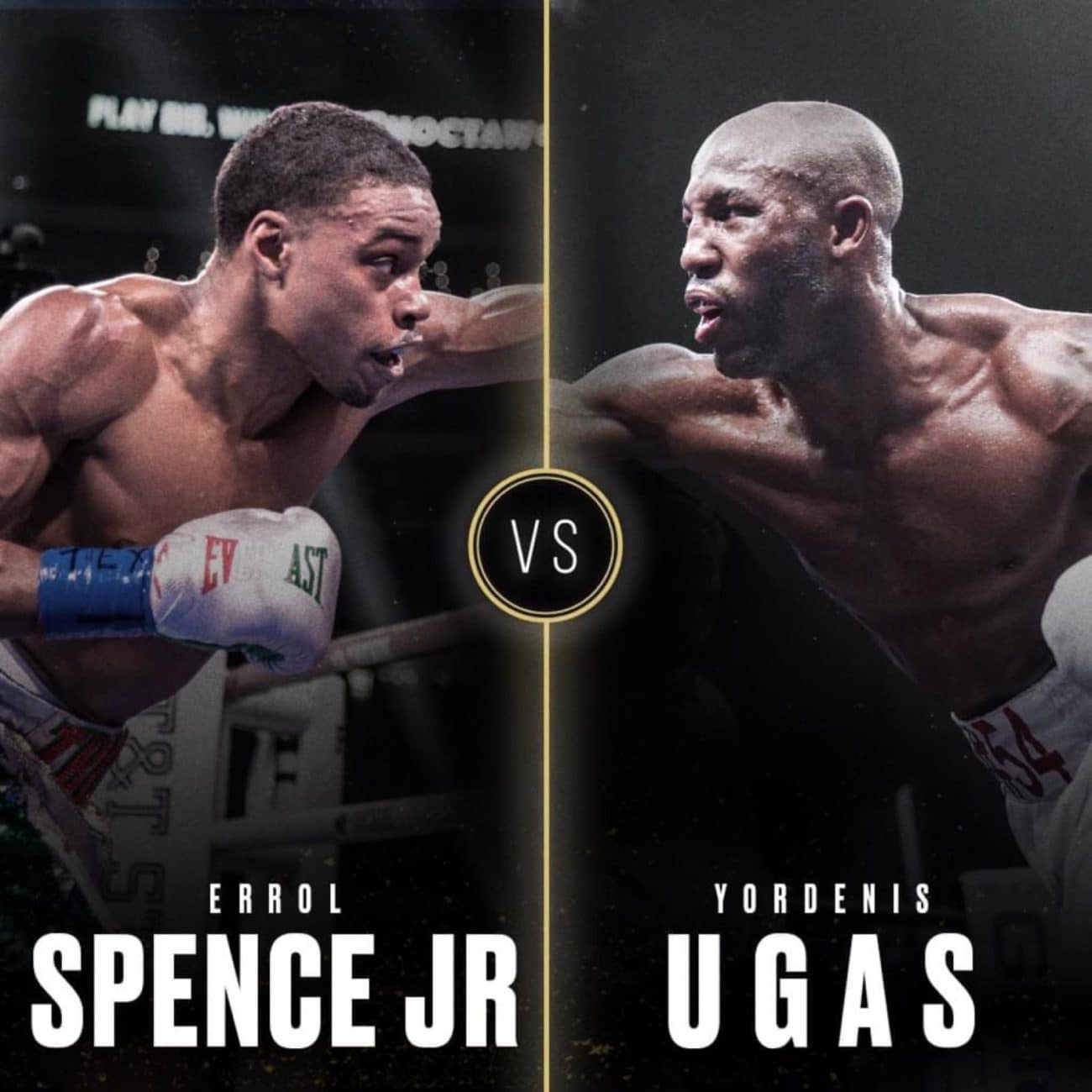 Image: Errol Spence Jr. battles Yordenis Ugas at AT&T Stadium in April
