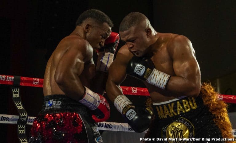 Image: Boxing Results: Ilunga Makabu beats Thabiso Mchunu & Bryan beats Guidry