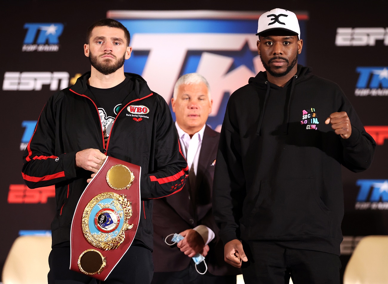 Image: Joe Smith Jr. ready for Steve Geffrard - Photos & Quotes