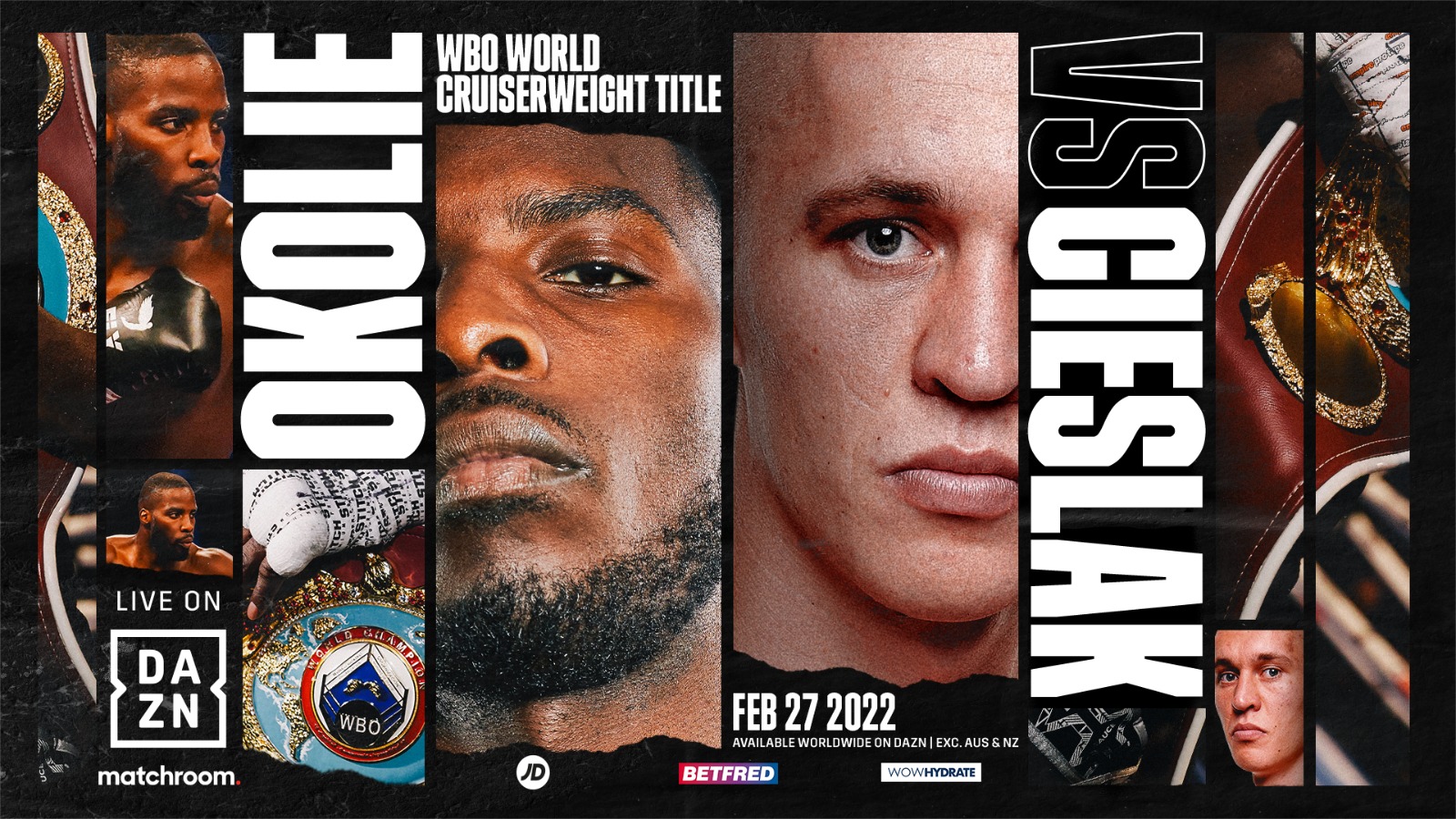 Image: Lawrence Okolie faces Michal Cieslak on February 27th at the 02