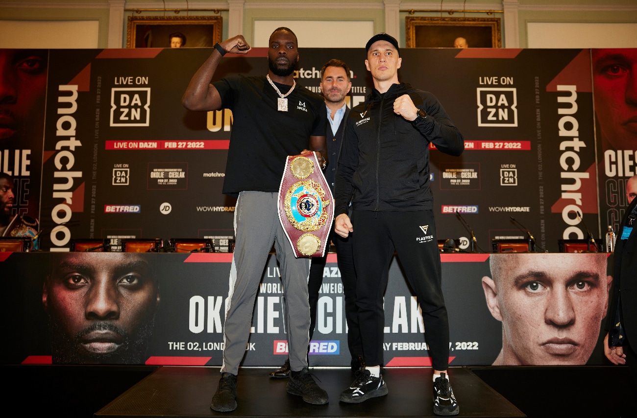 Lawrence Okolie boxing photo and news image