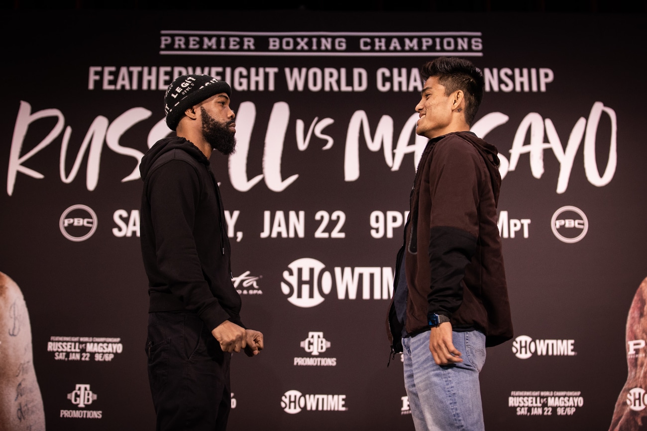Image: Gary Russell Jr. vs. Mark Magsayo - press conference quotes for Jan.22