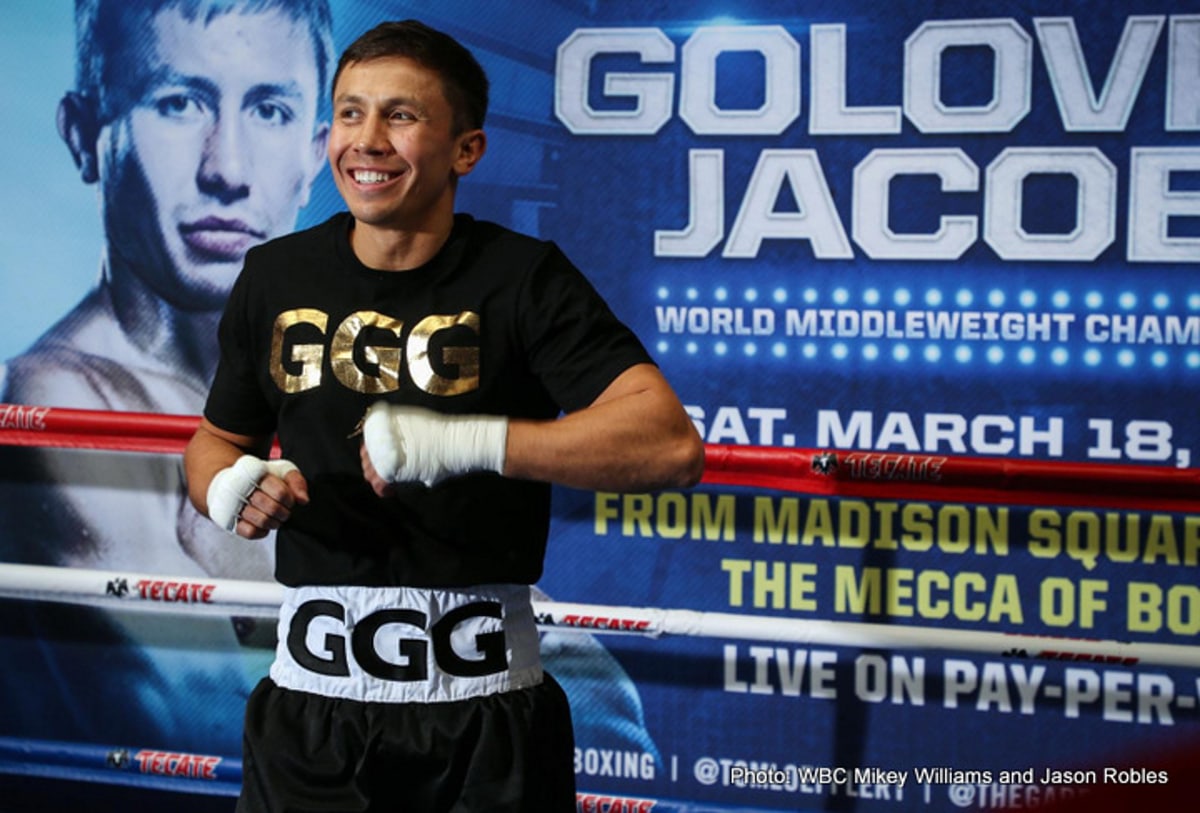 Pictures and news about boxing Gennady Golovkin