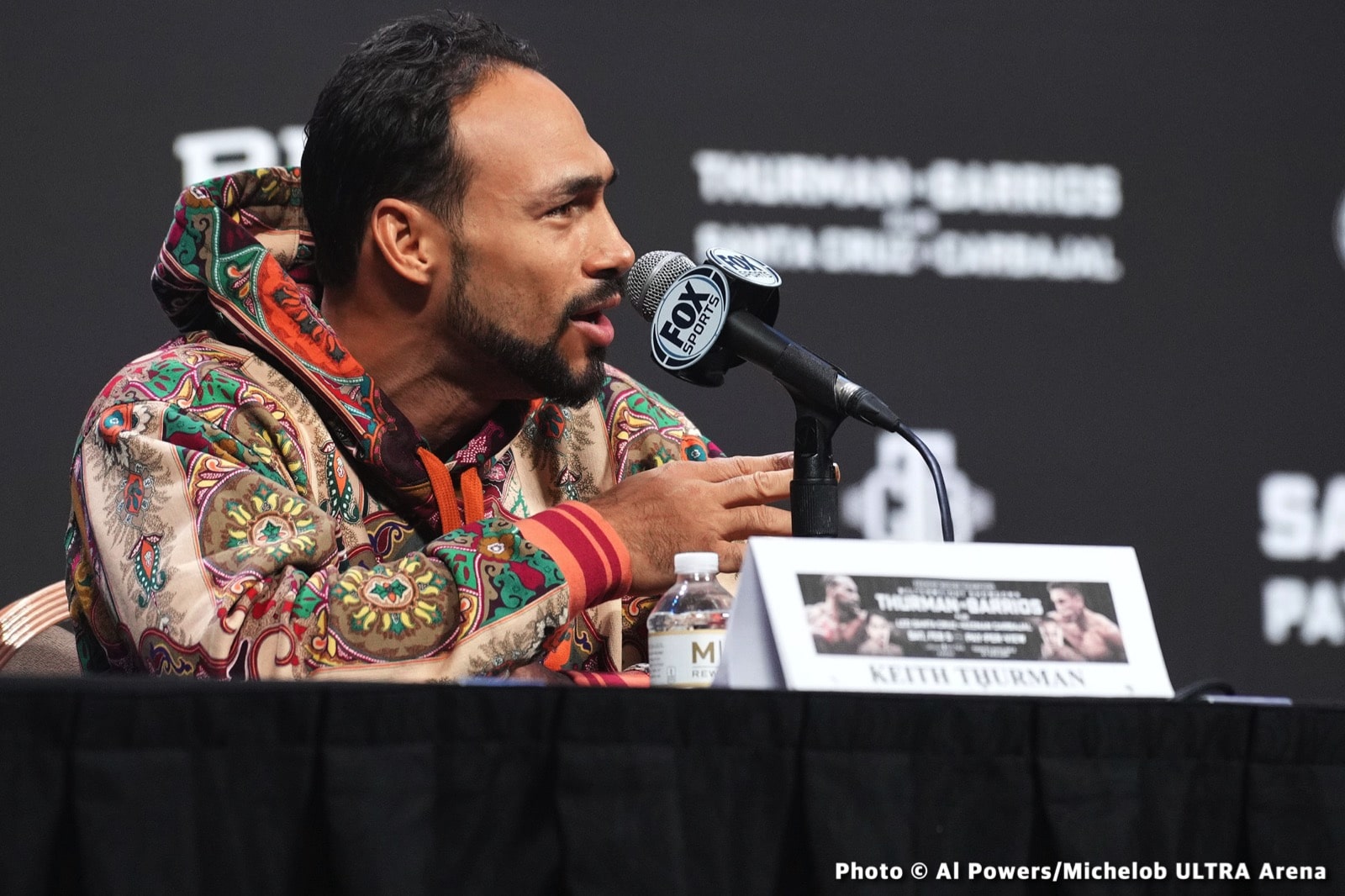 Image: Keith Thurman - Mario Barrios Weigh In Live Stream