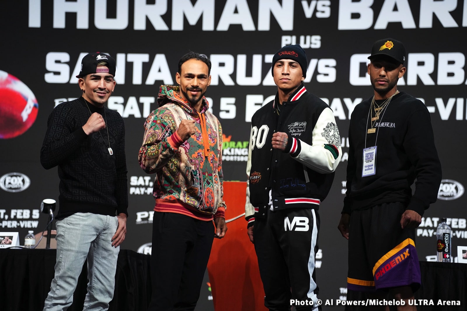 Image: Keith Thurman - Mario Barrios Weigh In Live Stream