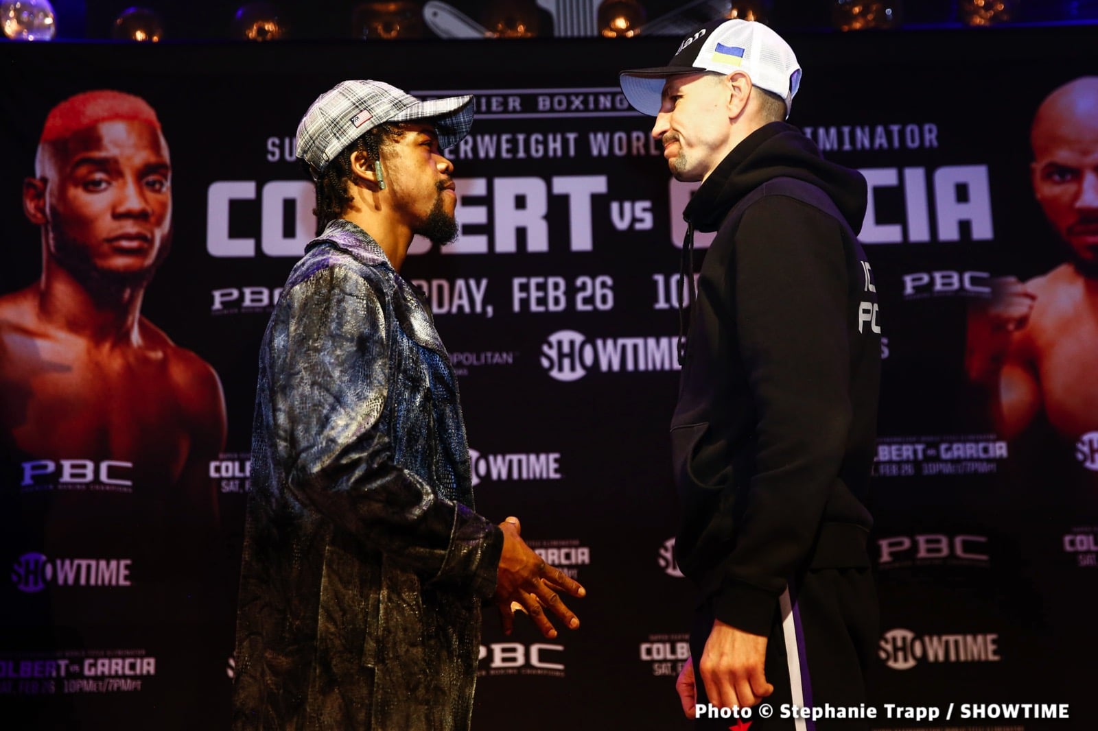 Image: Colbert Vs. Garcia Official Showtime Weights & Photos