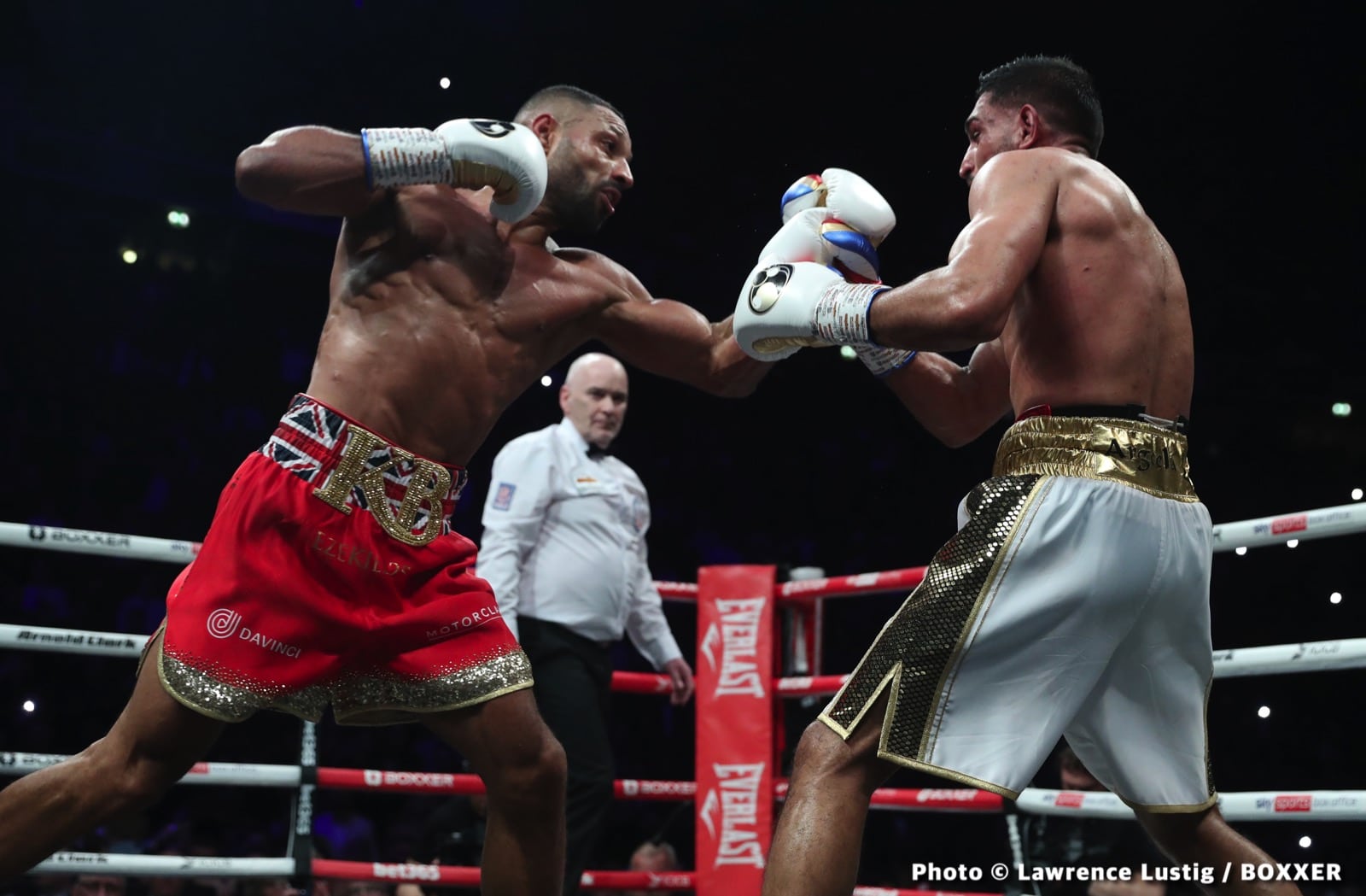 Image: Results: Kell Brook brilliant in victory over Amir Khan
