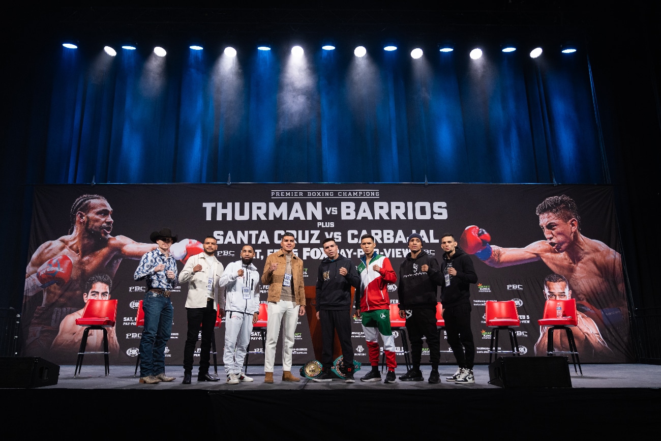 Image: Thurman vs. Barrios - undercard final press conference quotes & photos
