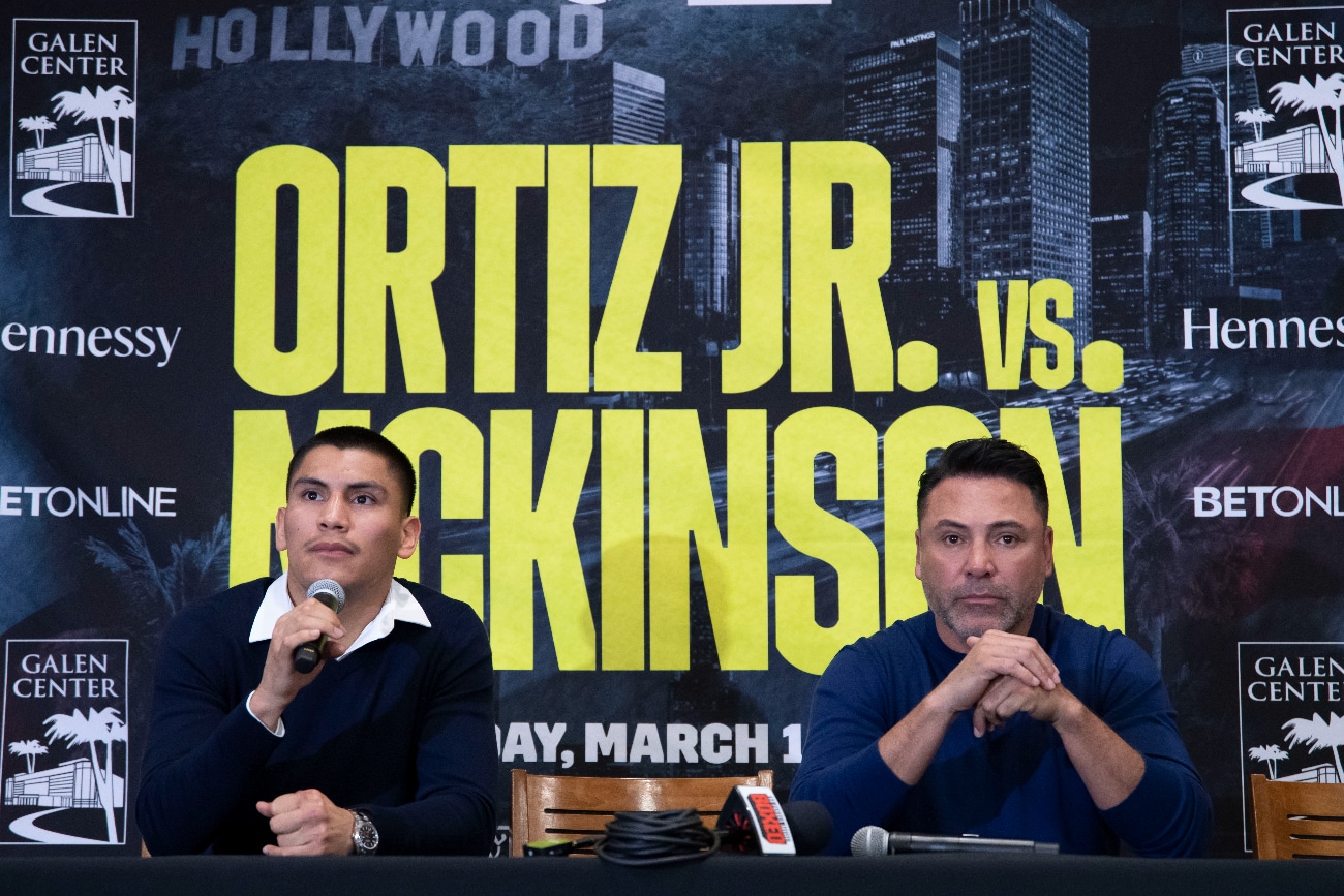 Image: Vergil Ortiz Jr. withdraws from March 19th fight against Michael McKinson