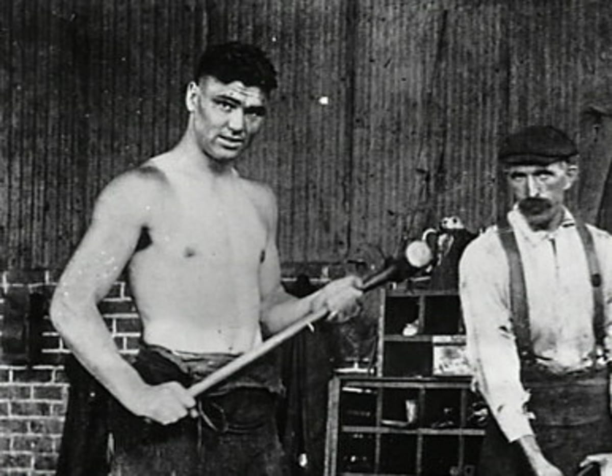 Jack Dempsey boxing photo