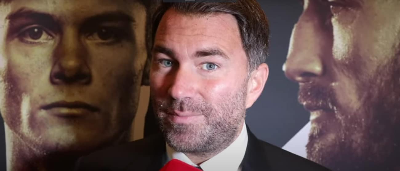 Image: Eddie Hearn happy with Whyte silence on Fury fight