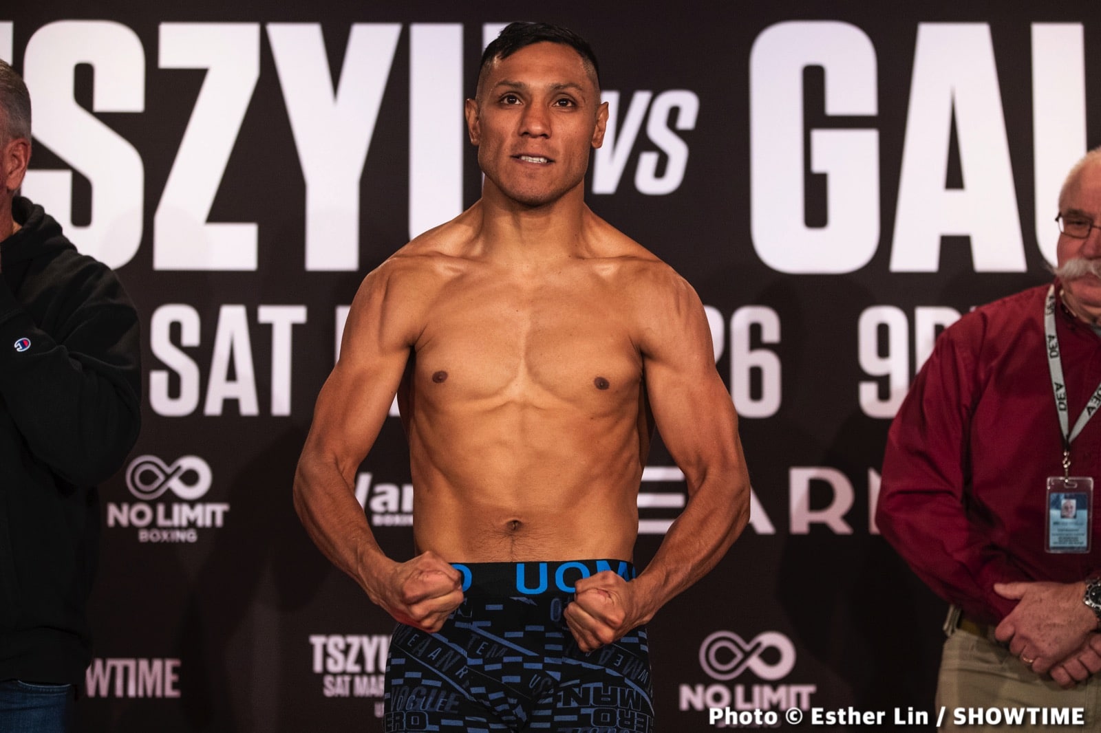 Image: Tszyu vs Gausha Official Showtime Weights