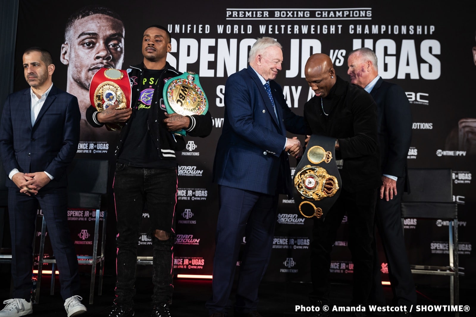 Errol Spence Jr, Manny Pacquiao, Yordenis Ugas boxing photo and news image