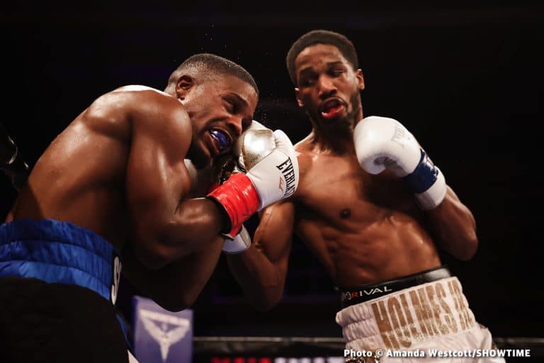 Image: Boxing Results: Ardreal “Boss Man” Holmes Defeats Vernon Brown Friday!