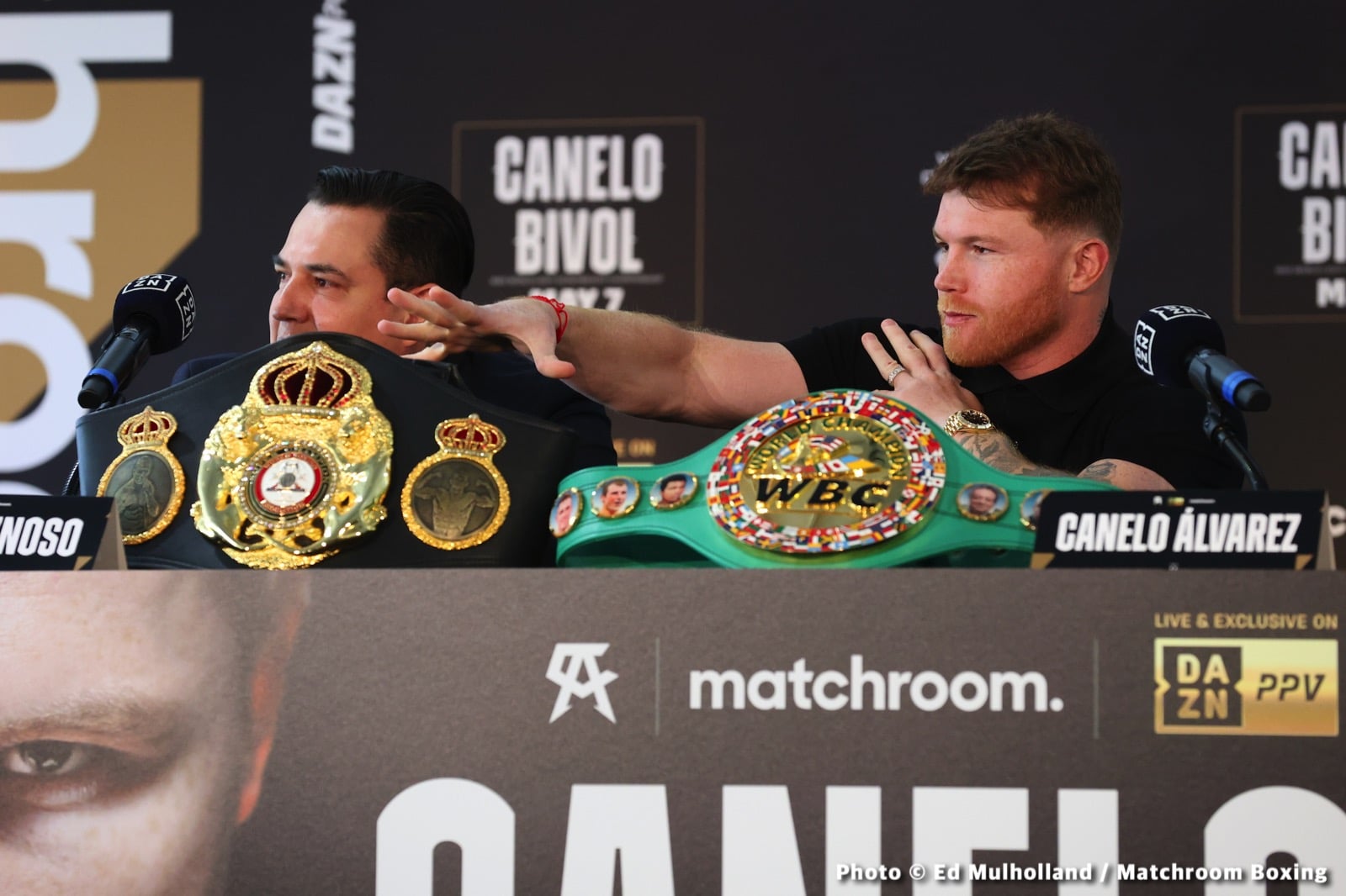 Image: Canelo doesn't see value in Benavidez & Charlo fights says Eddie Hearn