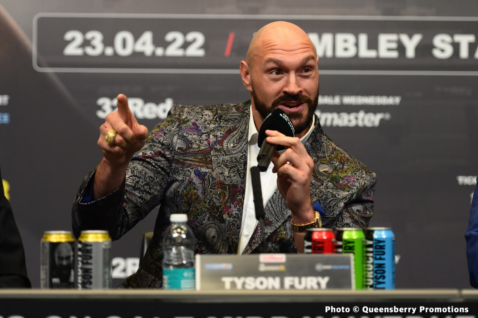 Image: Tyson Fury not worried about Whyte no-show at press conference in London