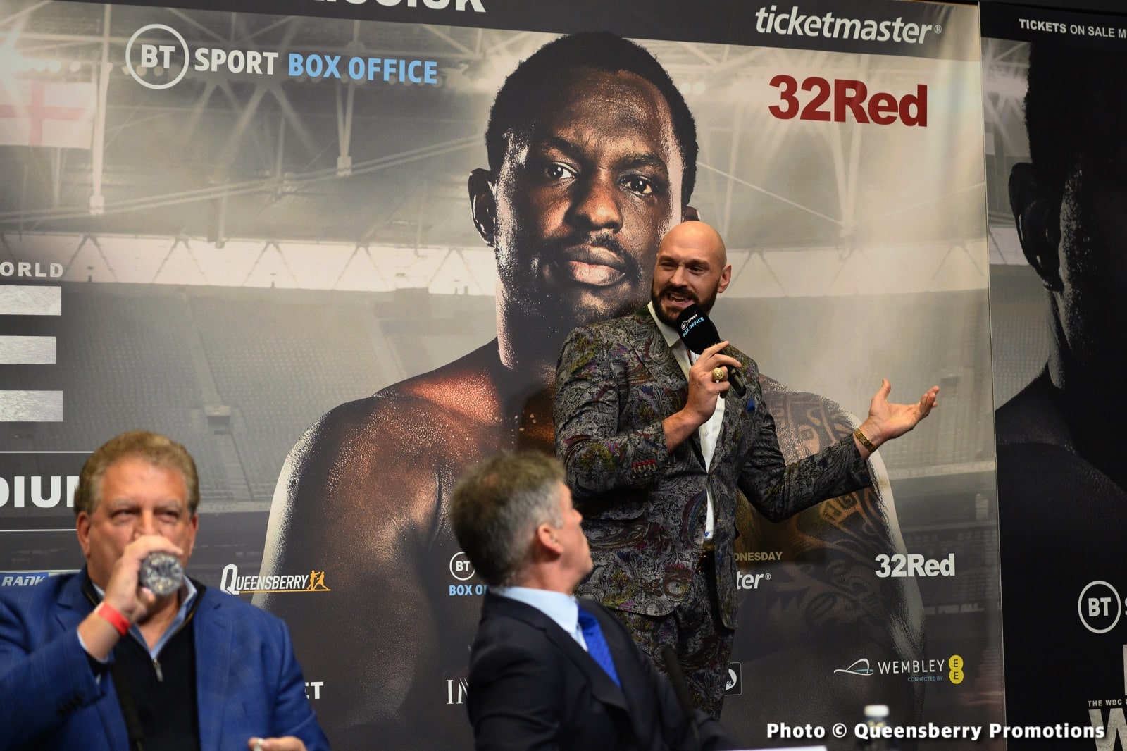 Image: John Fury: Dillian Whyte will quit on his stool