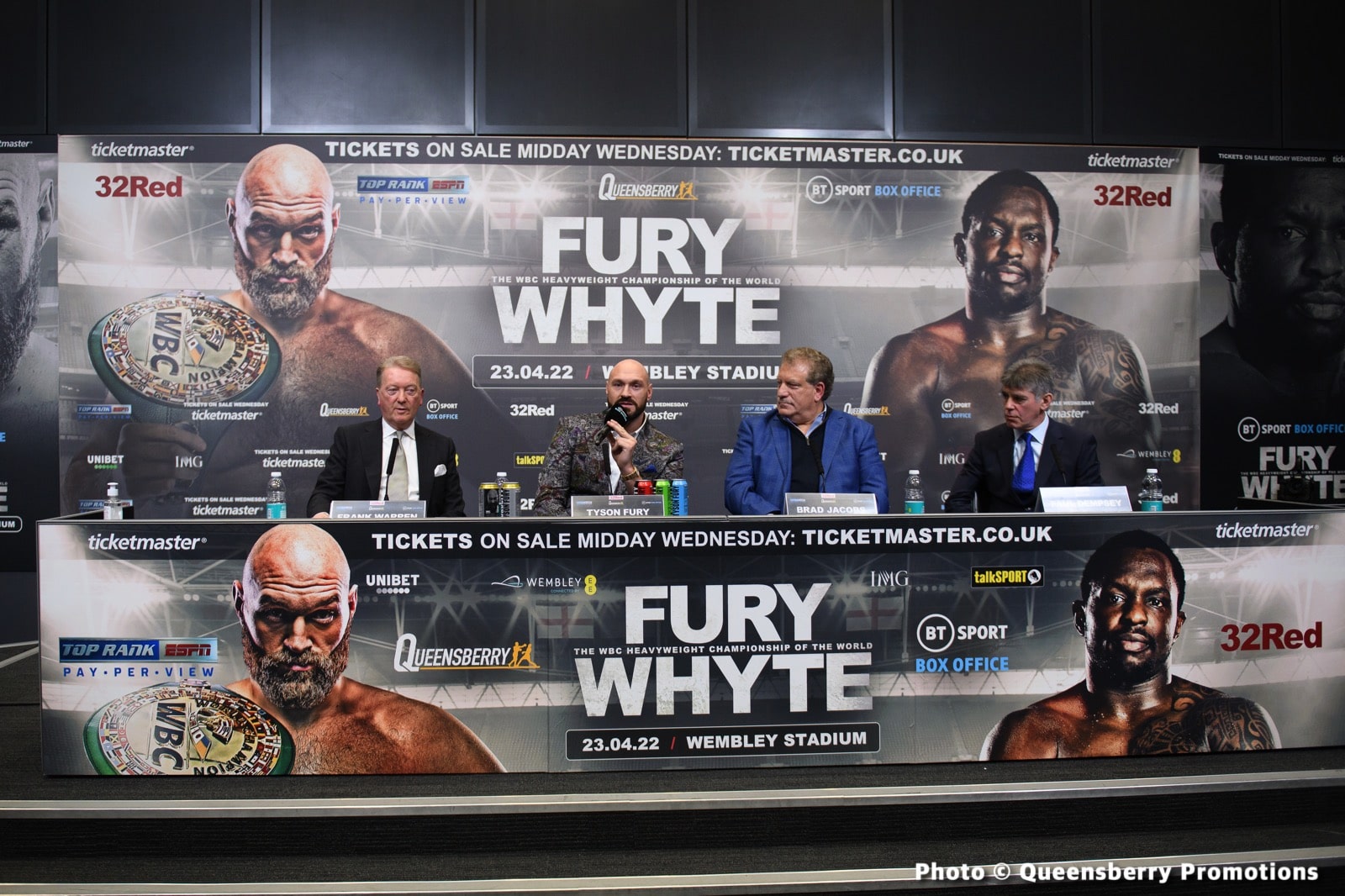 Image: Tyson Fury vs. Dillian Whyte sells 85K tickets on first day for Wembley stadium