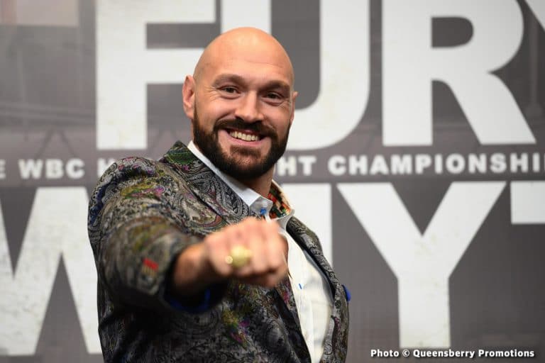 Image: Fury vs Whyte BT Sport / ESPN press conference quotes & photos
