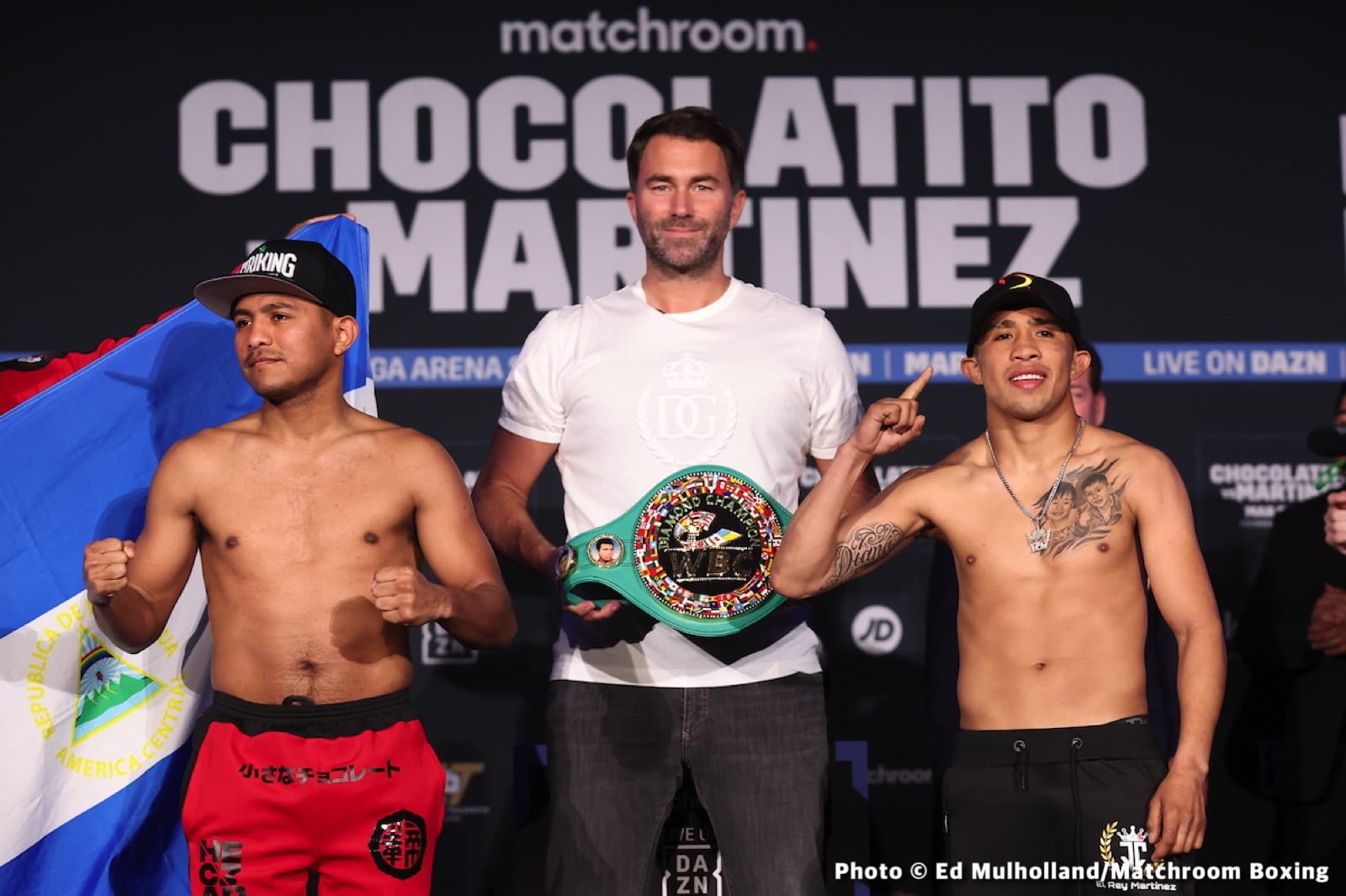 Gonzalez vs. Martinez boxing photo