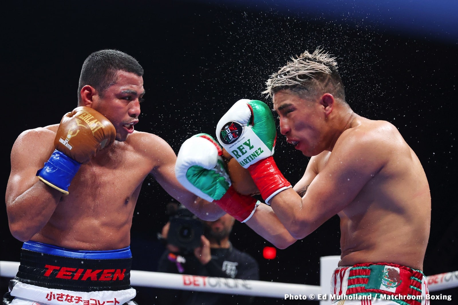 Gonzalez vs. Martinez boxing photo