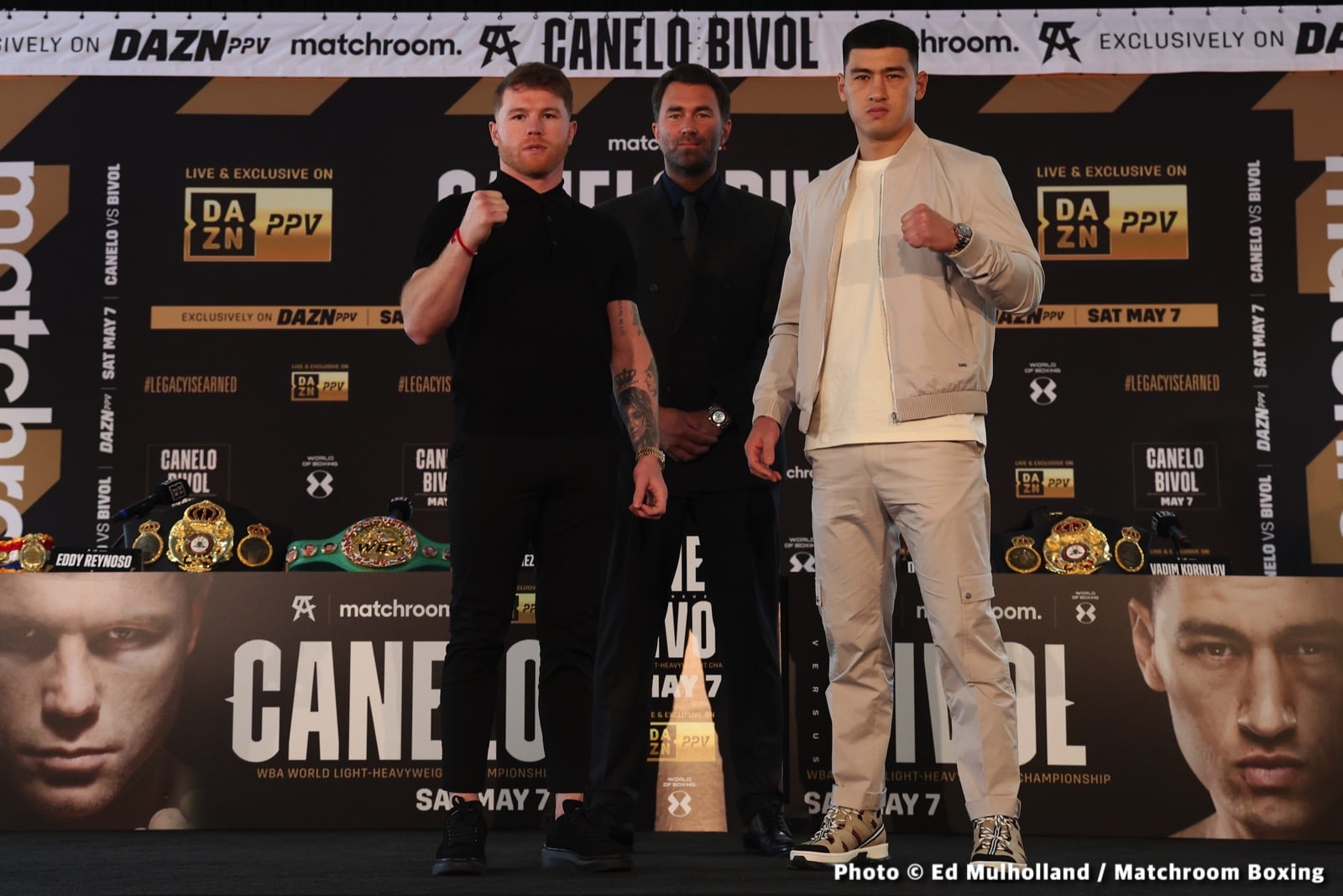 Canelo Alvarez, Dmitry Bivol, Timothy Bradley boxing photo