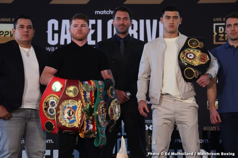 Image: Canelo Alvarez challenges Dmitry Bivol on May 7th at T-Mobile in Las Vegas