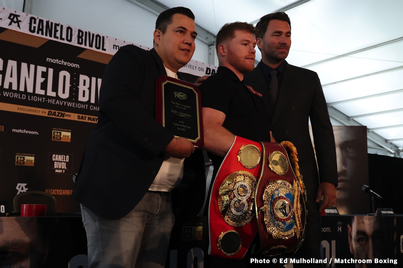 Image: Canelo doesn't see value in Benavidez & Charlo fights says Eddie Hearn
