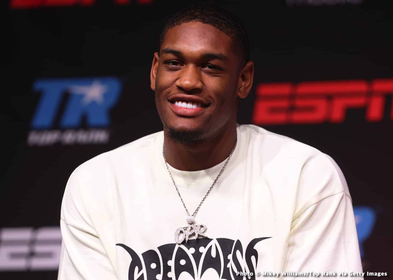 Image: Jared Anderson predicting knockout of Jerry Forrest on Saturday