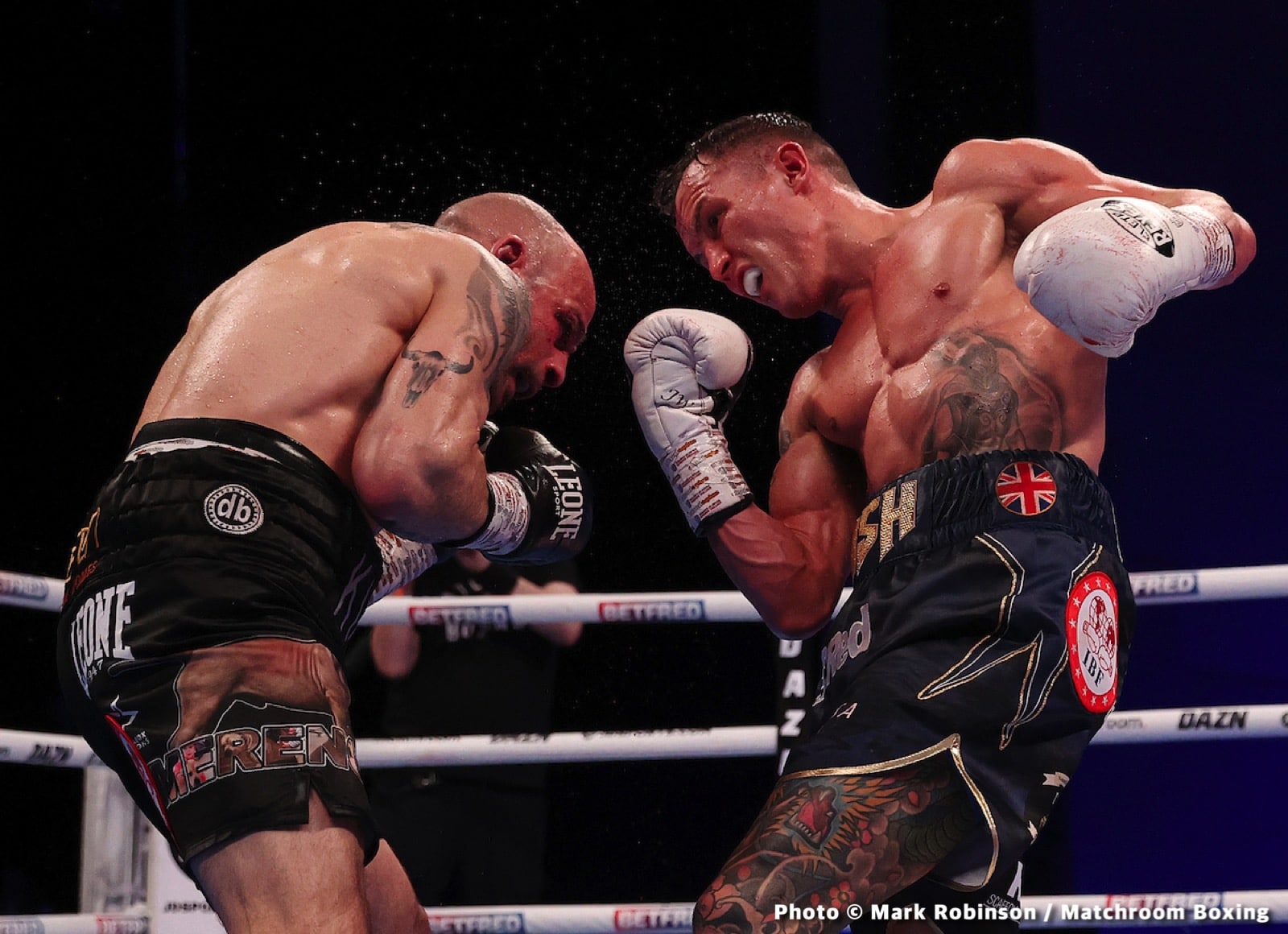 Boxing photo Josh Warrington, Kiko Martinez