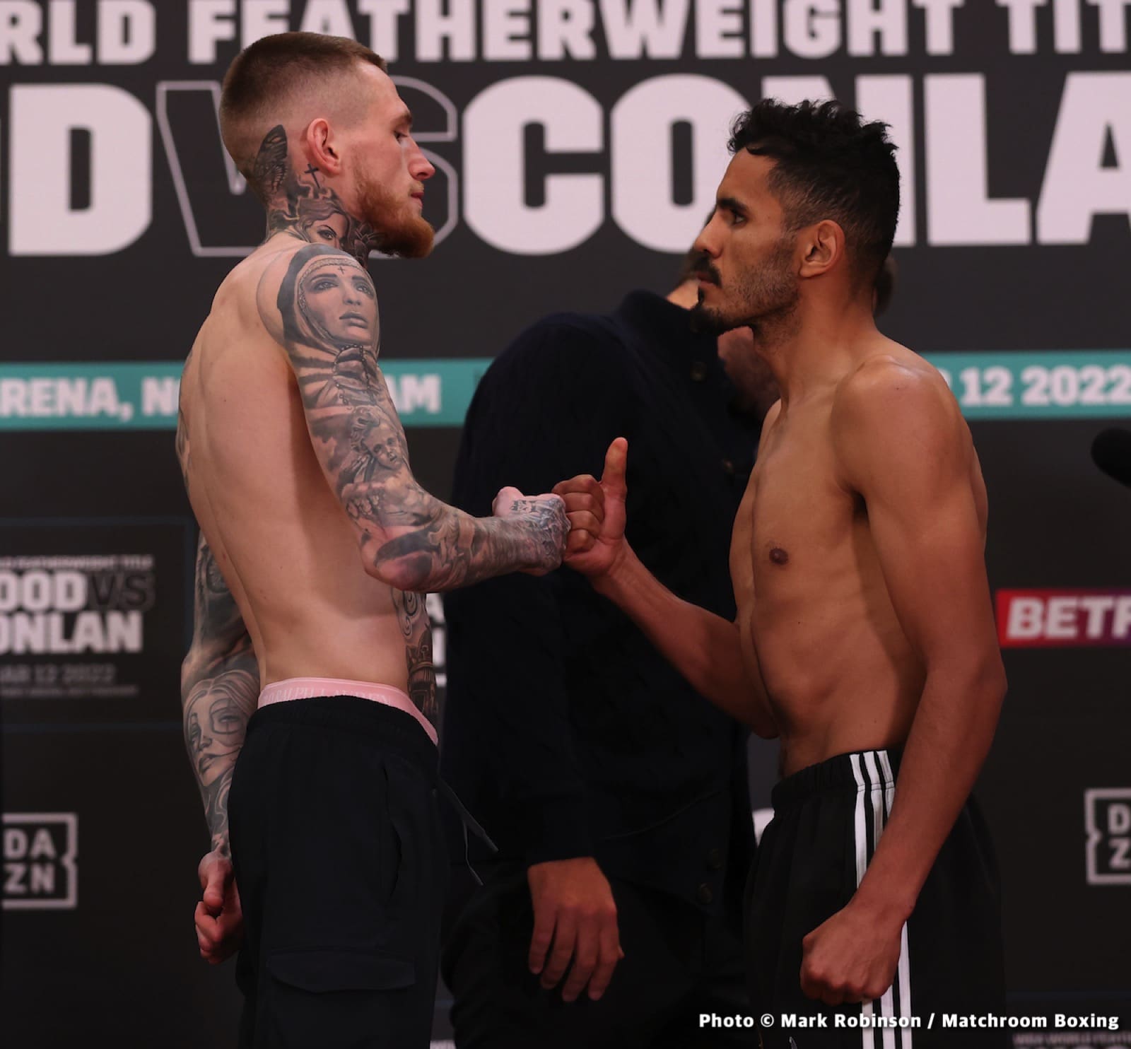 Image: Wood vs. Conlan - Official DAZN Weights & Photos