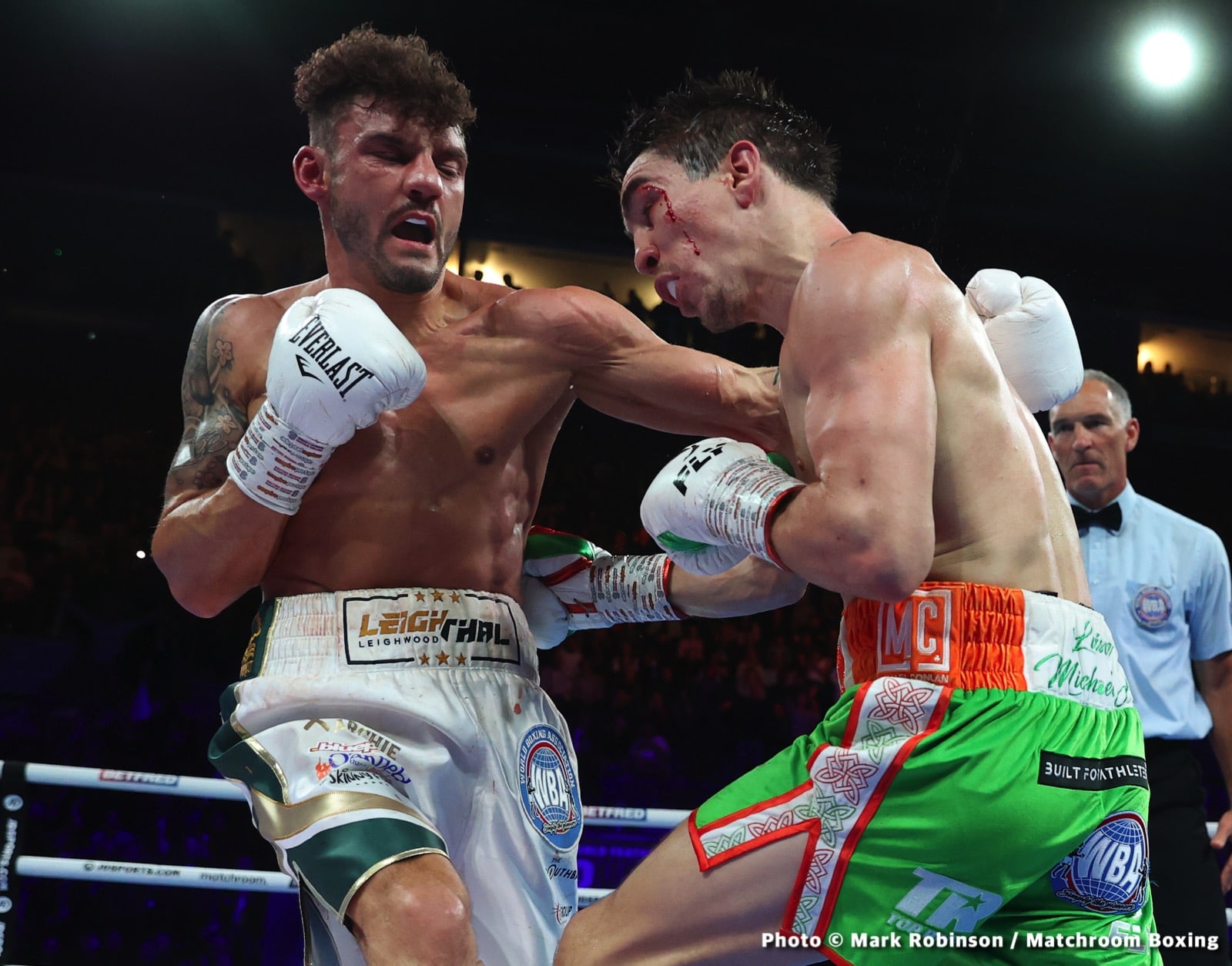 Image: Michael Conlan asking for rematch against Leigh Wood