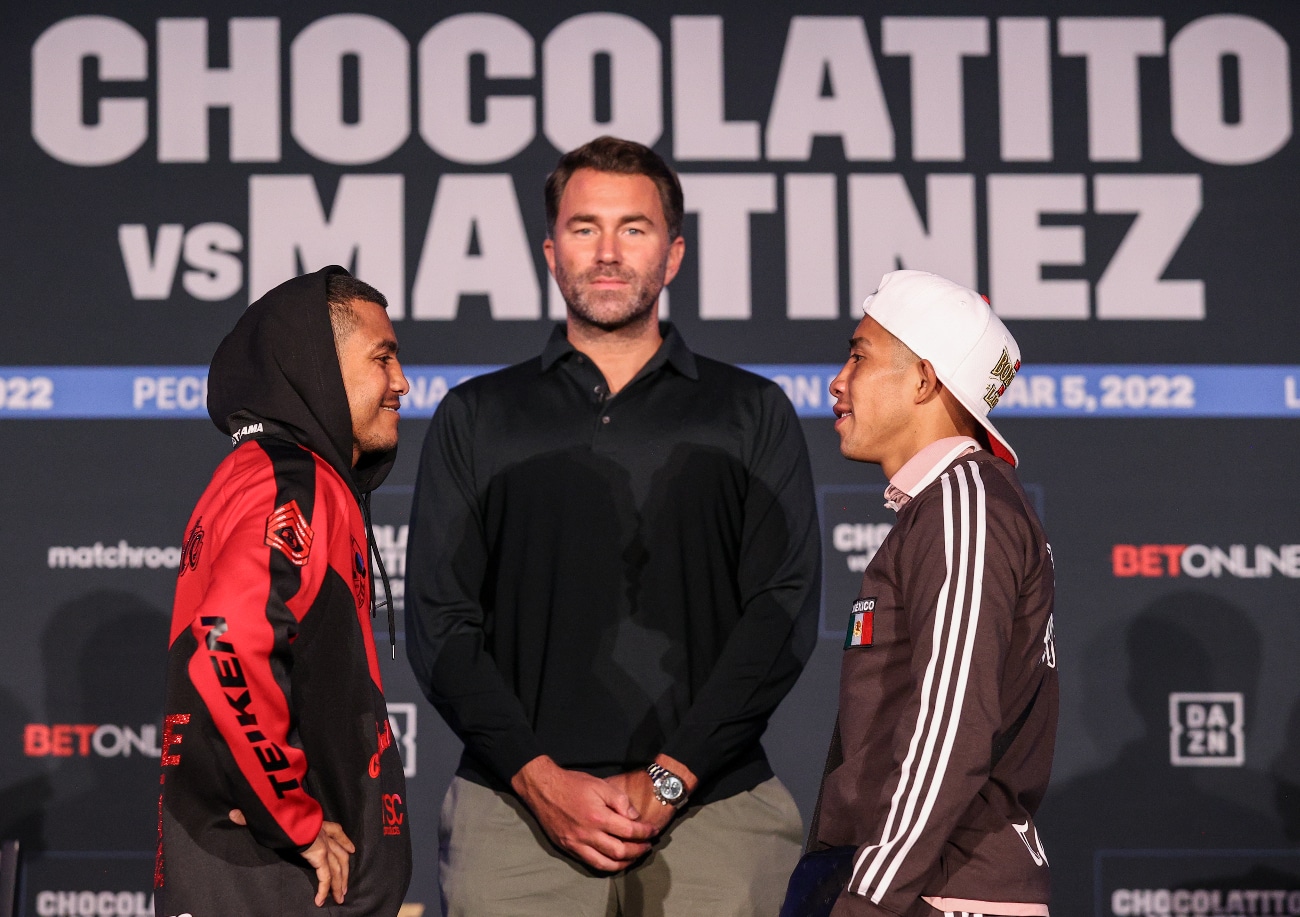 Image: Chocolatito Gonzalez faces Julio Cesar Martinez tonight on DAZN