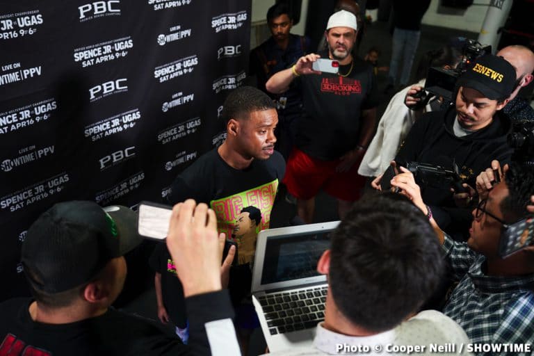 Image: Errol Spence says he'd beat the top guys at 50% of his best