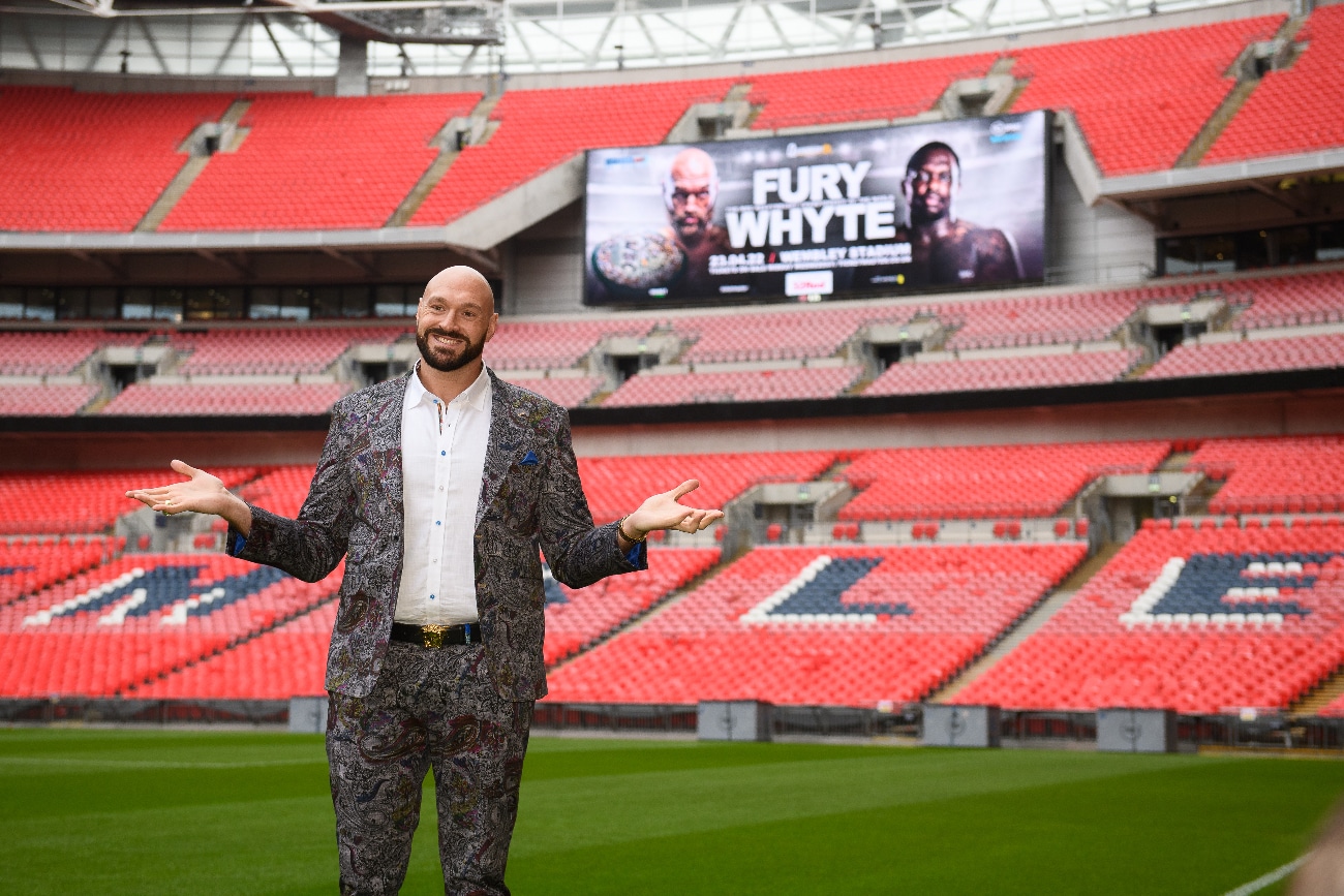 Image: John Fury: Dillian Whyte will quit on his stool