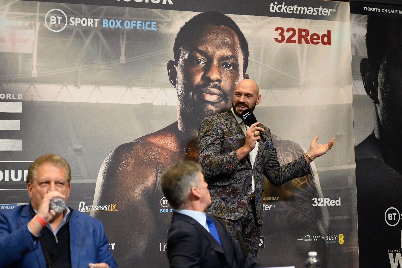 Image: Tyson Fury considering retirement, says Dillian Whyte could be final fight