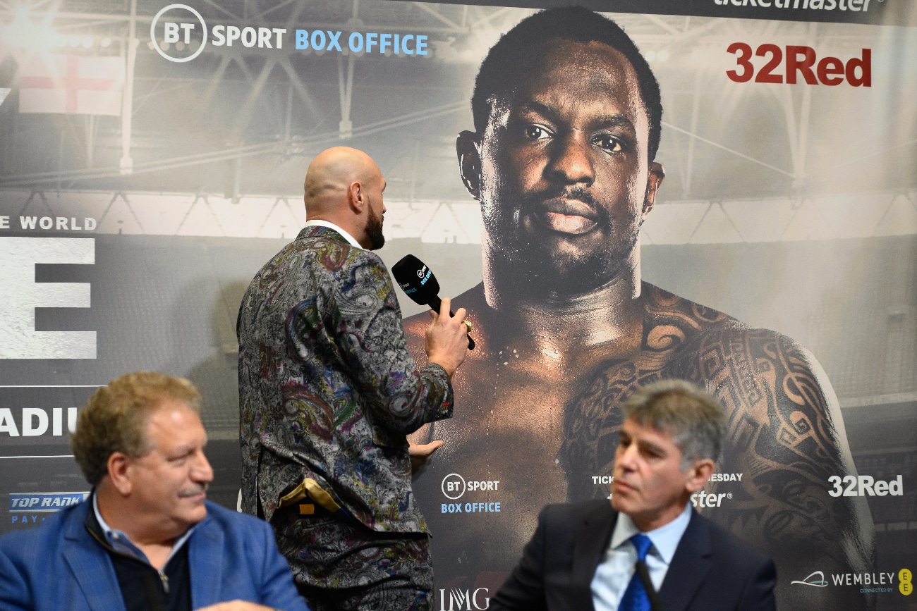 - Boxing News 24, Dillian Whyte, Tyson Fury boxing photo and news image