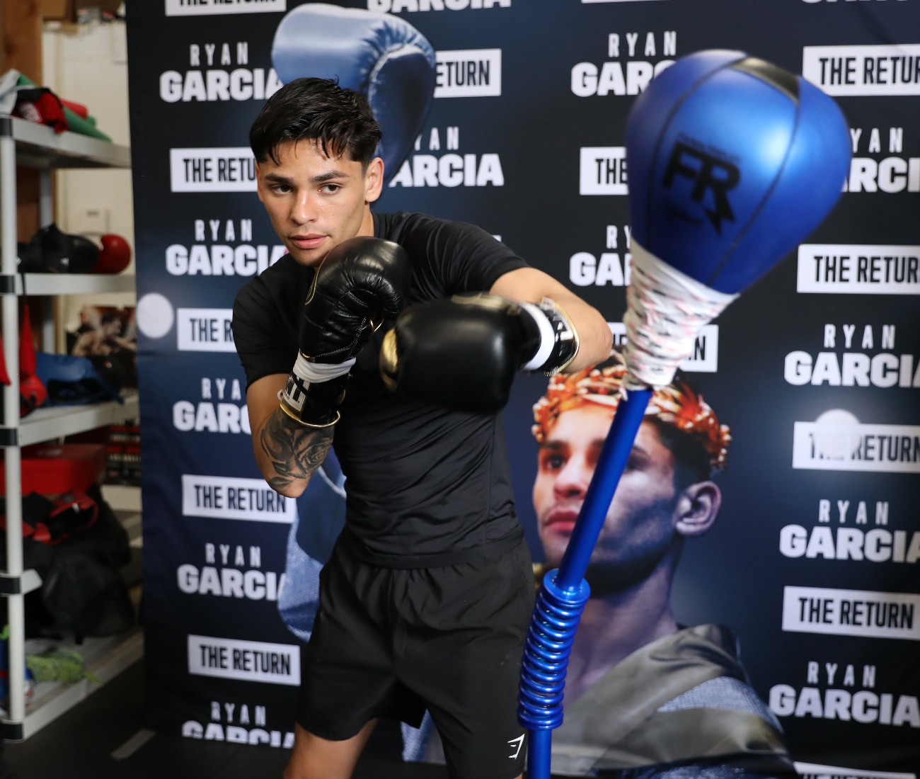 Gervonta Davis, Ryan Garcia boxing photo