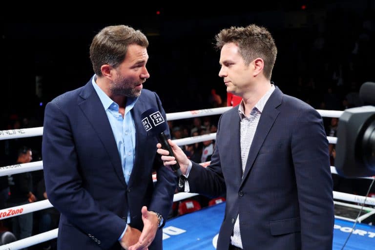 Image: Eddie Hearn predicts Whyte KOs Fury in 11th round on April 23