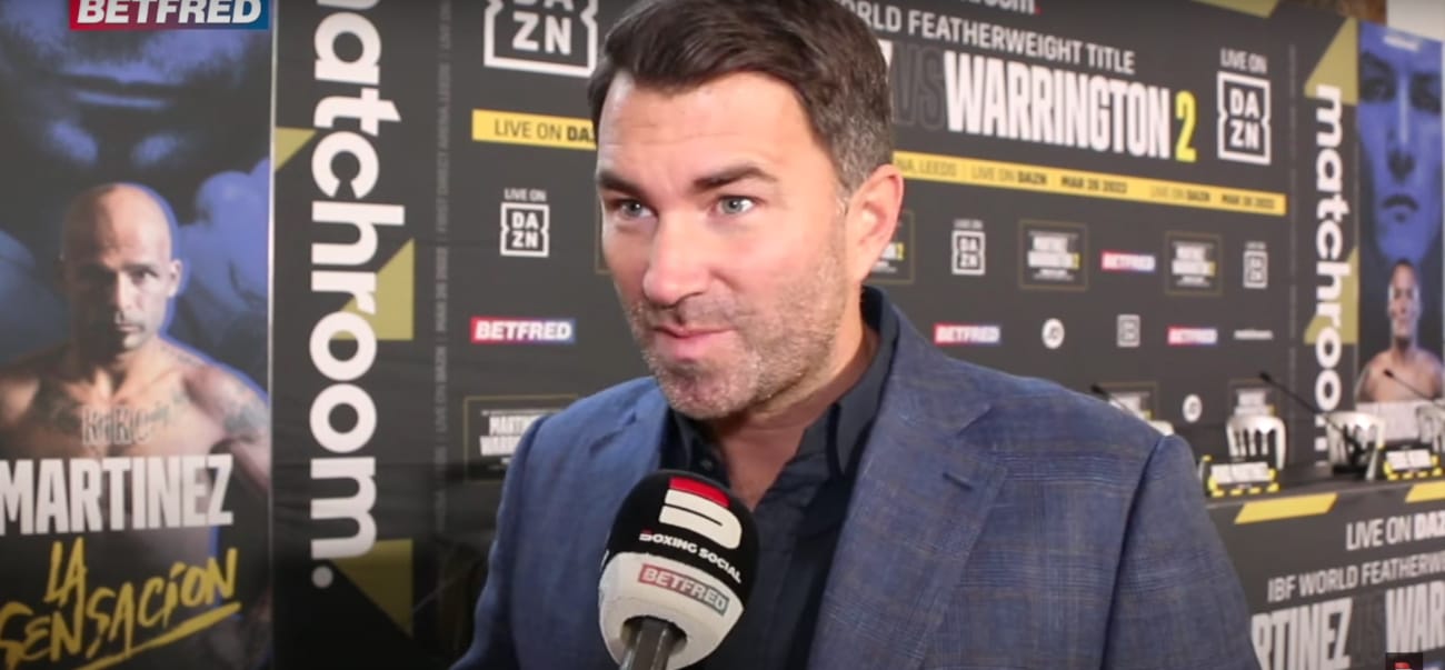Image: Fury vs. Whyte fight has "Loads" of problems claims Eddie Hearn