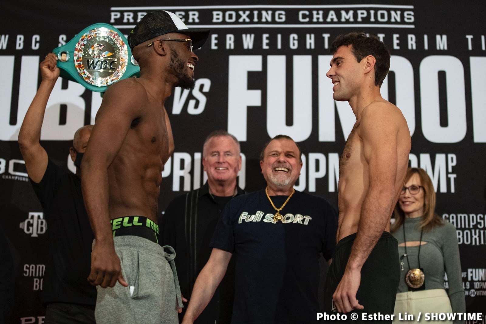 Image: Lubin vs Fundora Official Showtime Weights & Photos