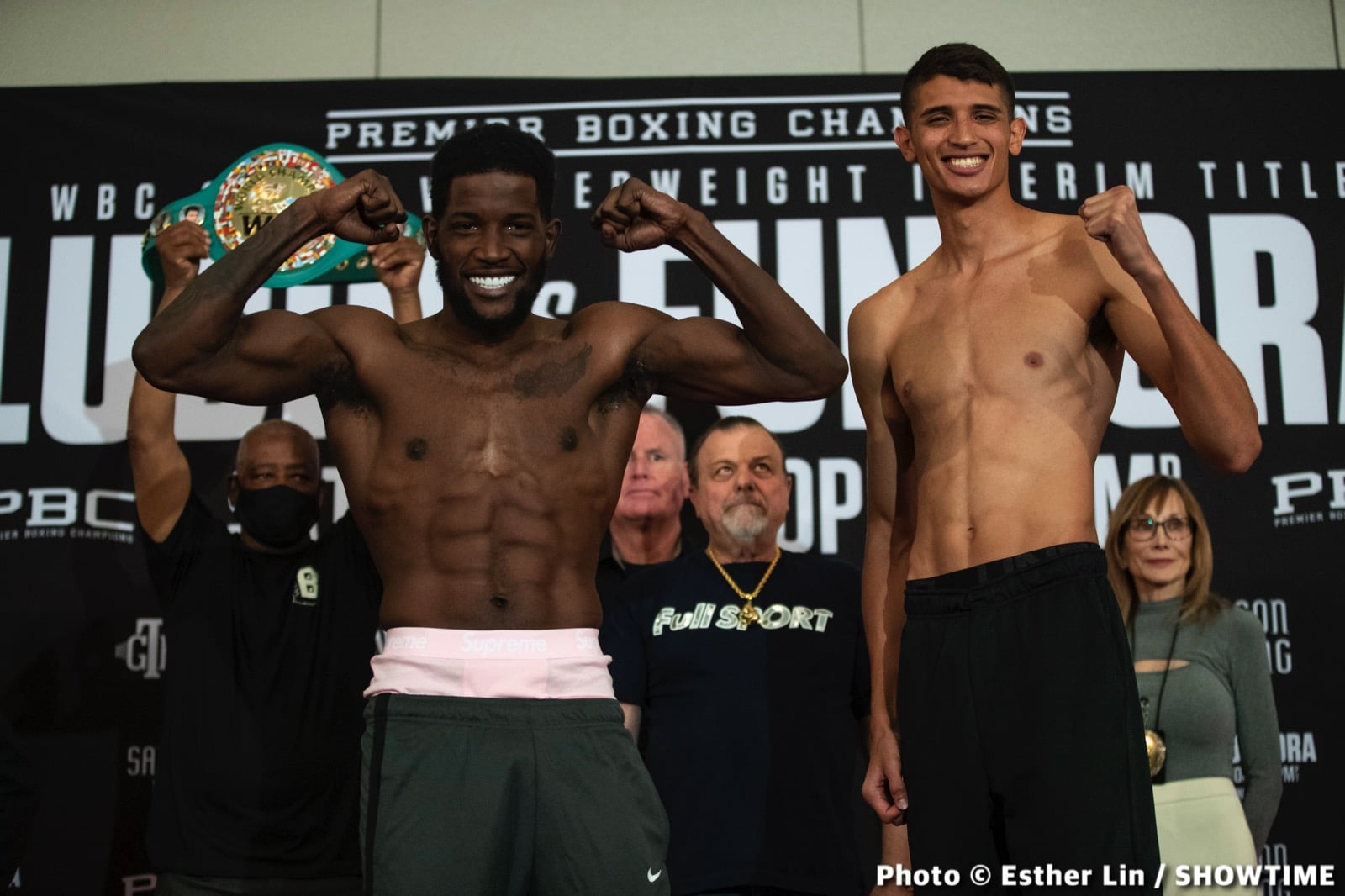 Image: Lubin vs Fundora Official Showtime Weights & Photos